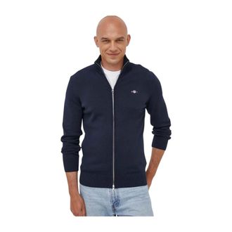 GANT Truien & Vesten, Heren, Blauw, S, Cardigans