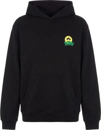 Barrow Graphic Hoodie - Heren - Hoodies - Zwart - XL - Katoen - Hoodies & sweatvesten