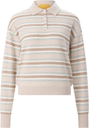 Guest In Residence Truien & Vesten, Dames, Beige, M, Kasjmier, Collegiate Sweater