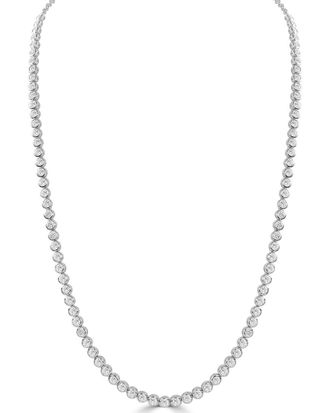 Sabrina Designs 14K 6.31 Ct. Tw. Diamond Tennis Necklace