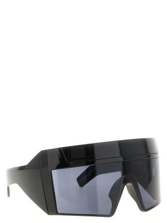 Rick Owens Mask Visor Sunglasses - Black