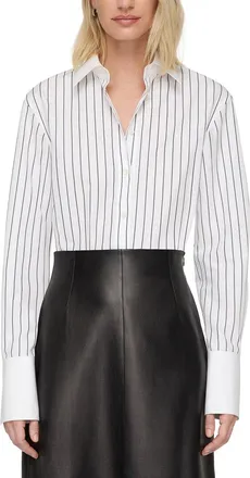 Lafayette 148 New York Drop Shoulder Fitted Shirt
