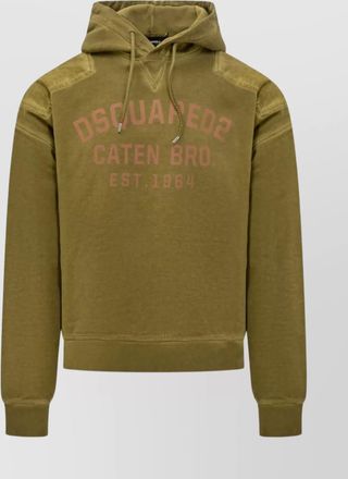 Dsquared2 panelled hoodie