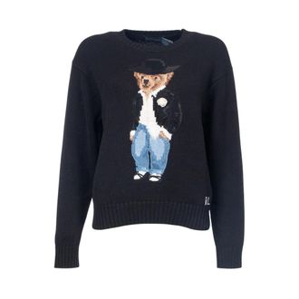 Polo Ralph Lauren Mujer, Jerseys, Negro, Talla: XS