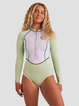 Billabong Salty Dayz Natural Light Ls Wetsuit groen