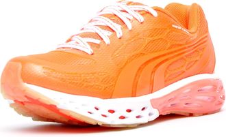 Puma Bioweb Elite Glow Womens Running Shoes Trainers-Orange-3