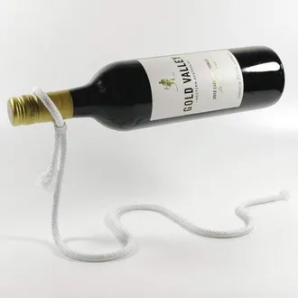 OEM Botellero Flotante Con Cuerda - Botellero Con Efecto Flotante - Regalo Original Para La Decoraci&oacute;n De La Cocina Y El Hogar (cuerda Flotante)