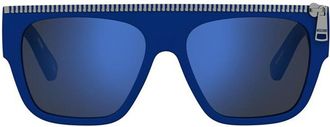 Moschino MOS165/S PJP/XT Mens Sunglasses Blue Size 56