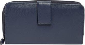 Mundi All-in-One Leather Continental Wallet in Navy at Nordstrom Rack