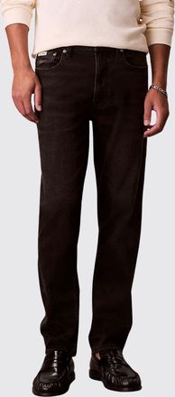 Calvin Klein Tapered Fit Mid-Rise Cotton Denim Jeans