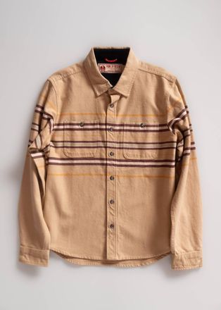 Iron And Resin Mens Upland Shirt In Tan