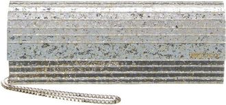 Jimmy Choo London Sweetie Glitter Acrylic Clutch