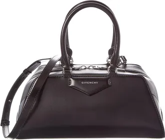 Givenchy Antigona East-West Small Leather Shoulder Bag
