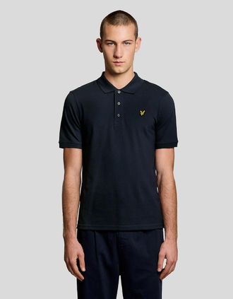 Lyle & Scott Lyle And Scott Mens Cotton Polo Shirt - Grey - Size: 34
