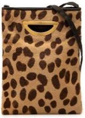 Dior Pre-owned Pony Hair Mini Crossbody Bag - Dames - Vintage Mini Tas - Bruin - ONE Size - Vintage
