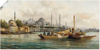 Artland Wandbild »Handelsschiffe vor Hagia Sophia« Boote & Schiffe 1 Stk. tlg. als Leinwandbild, Poster, Wandaufkleber in verschied. Grössen