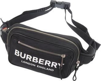 Burberry Black Nylon Sling Bag (Pre-Owned)