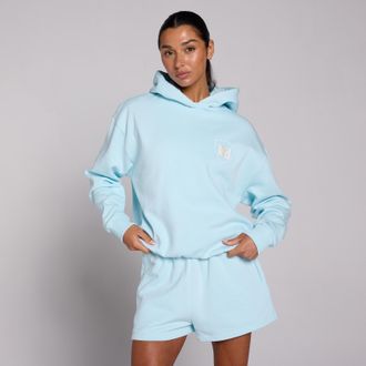 MyProtein Sudadera con capucha oversize MP Womens Basics SGS Graphic para mujer - Azul cielo - M