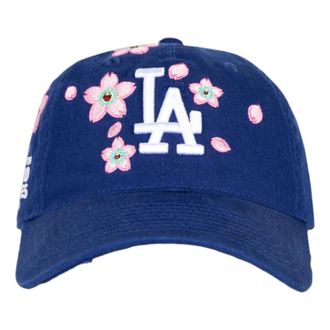 New Era x Takashi Murakami x MLB World Tour Tokyo Series 2025 New Era 9TWENTY Dodgers Strapback Hat Blue 22708-NAVY-DGRS
