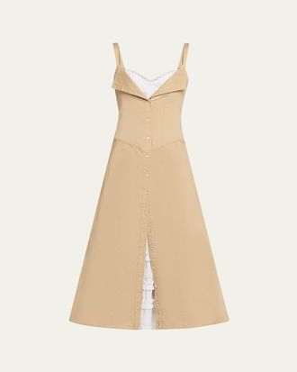 Cinq &agrave; Sept Lucil Midi Dress