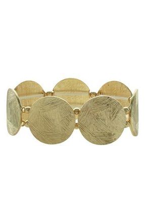 Olivia Welles Birdie Stretch Bracelet in Gold at Nordstrom Rack