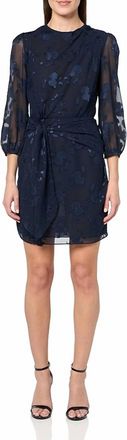 Shoshanna The Sunday Dress In Navy