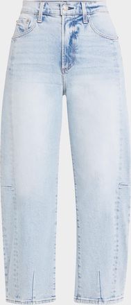 Pistola Denim Eli High-Rise Arched-Leg Jeans