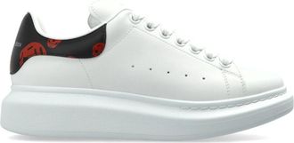 Alexander McQueen Oversized Sneaker - Dames - Sneakers - Wit - 35 1/2 EU - Leer - Schoenen