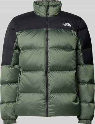 The North Face Steppjacke mit Kapuze in Oliv, Größe XXL