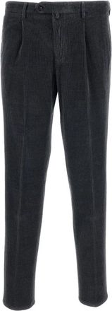 BRIGLIA 1949 Slim-fit Broeken - Heren - Slim Fit Broeken - Grijs - M - Katoen - Broeken