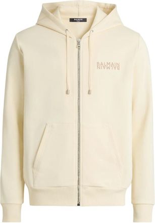 Balmain Hombre, Sudaderas, Beige, Talla: S
