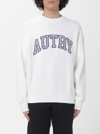Autry Felpa a girocollo in cotone con logo Autry