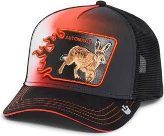 Goorin Brothers Jack Rabbit Patch Trucker Hat in Orange at Nordstrom Rack