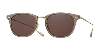 Eyevan 7285 Leonor SMK Mens Sunglasses Brown Size 52
