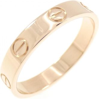 Cartier Love Pink Gold (18K) Band Ring (Pre-Owned)