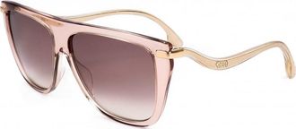 Jimmy Choo London Womens SUVI 58 S FWM Sunglasses - Pink - One Size