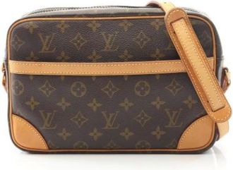Louis Vuitton Pre-owned Cross Body Bags, female, Brown, Size: ONE SIZE Pre-owned Vintage Cross Body Bag