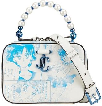 Jimmy Choo London Leather Handbag Shoulder Bag (Pre-Owned)