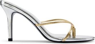 Femme Sicilian Mule in Gold & Silver at Nordstrom, Size 13