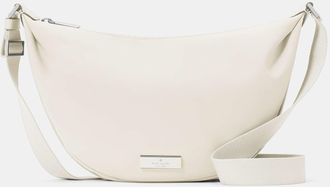 Kate Spade New York Womens Carter Nylon Sling Crossbody Bag in White | Nylon/Poly