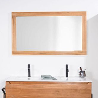 Wanda Collection Espejo De Teca Vila 120 X 70 Cm
