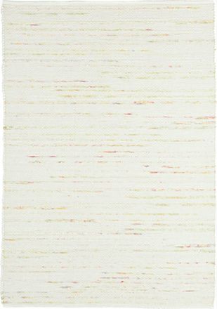 THEKO Alfombra tejida a mano en lana virgen - multi pastel 90x160 cm