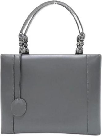 Dior Pre-owned Handbags, female, Gray, Size: ONE SIZE Pre-owned Vintage Handbag