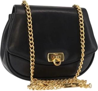 Ferragamo Pre-owned Mini Bags, female, Black, Size: ONE SIZE Pre-owned Mini Shoulder Bag