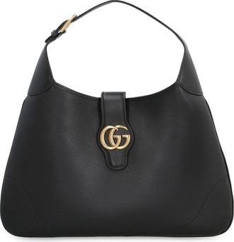 Gucci Black Aphrodite Large Shoulder Bag
