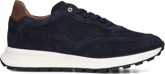 Stefano Lauran Heren, Schoenen, Blauw, Maat: 41 EU Wol