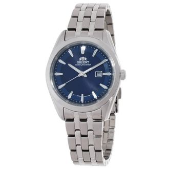 Orient Classic Stretto Date Solar Blue Dial Ladies Watch RA-WG0602L10B