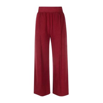 Kenzo Wide-Leg Terry-Cloth Trousers