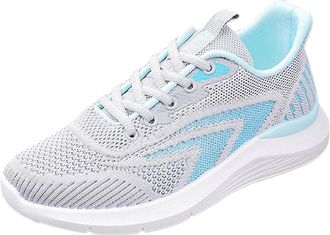 Generic Womens Orthopedic Running Trainers Women Wide Fit Lightweight Sneakers 2025 Spring New Lightweight Soft Bottom Breathable Casual Student Running Shoes