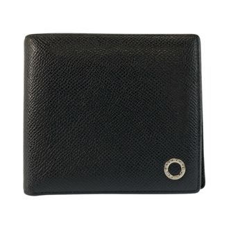 Bulgari Black Leather Wallet (Bi-Fold) (Pre-Owned)